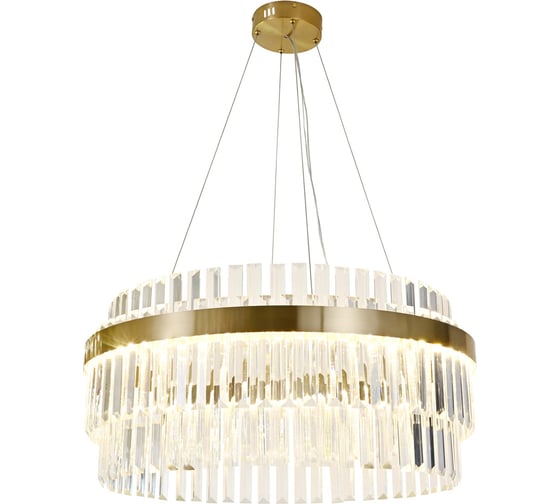 Изображение товара Люстра Citilux Sheldon LED хрустальная с пультом Бронза CL339163