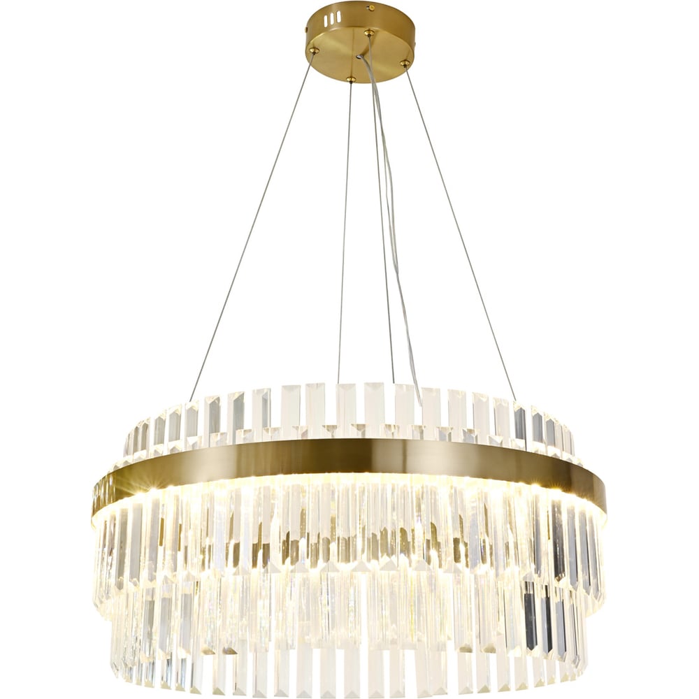 Изображение товара Люстра Citilux Sheldon LED хрустальная с пультом Бронза CL339153