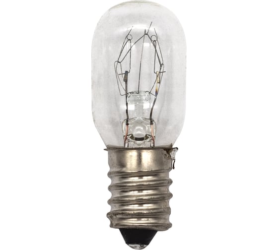 Изображение товара Лампа накаливания Hobby&pro запасная для БШМ, винтовая (E14), 20x50 мм, 15W 7700577