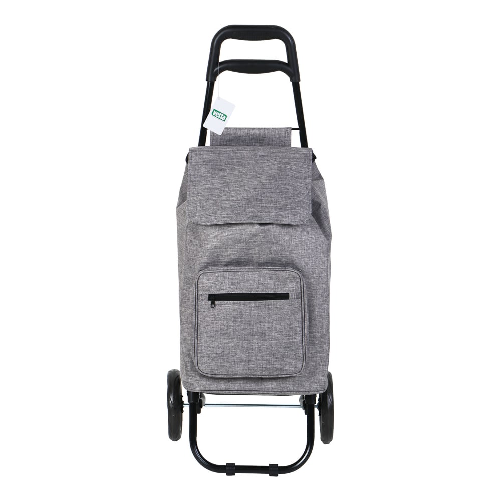 Изображение товара Тележка + сумка VETTA до 30 кг, оксфорд 300D, 35x92x30 см, сумка 30x45x21 см, 32 л, колесо ЭВА 15 см 467-020