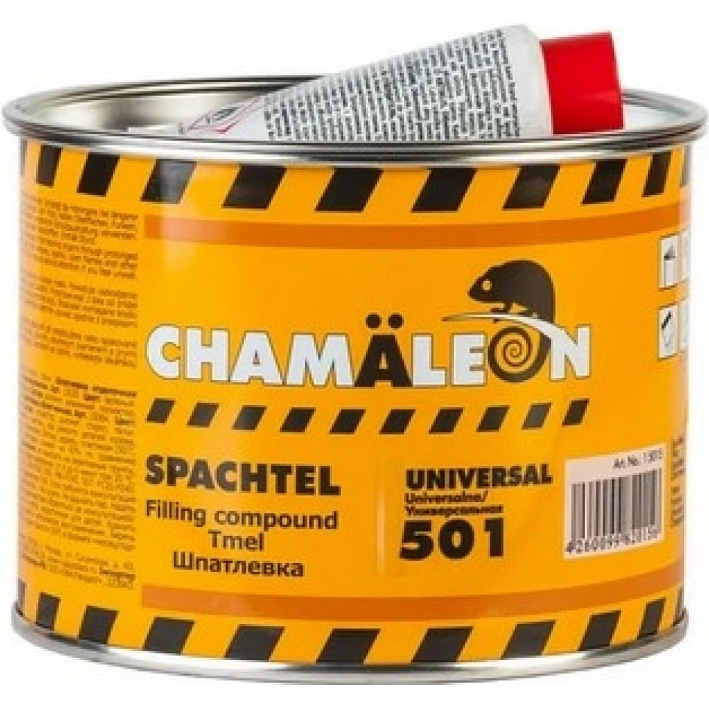 Универсальная среднезернистая шпатлевка Chamaeleon шпатлевка для пластиков chamaeleon