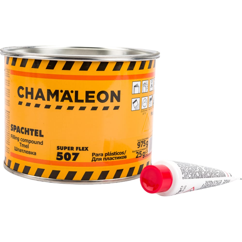 Шпатлевка для пластиков Chamaeleon шпатлевка для пластиков chamaeleon вкл отвердитель 0 250кг 15072