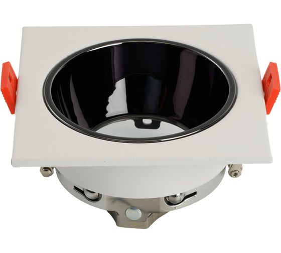 Изображение товара Светильник встраиваемый FERON DL3112 потолочный MR16 G5.3 белый + черный хром, 51405