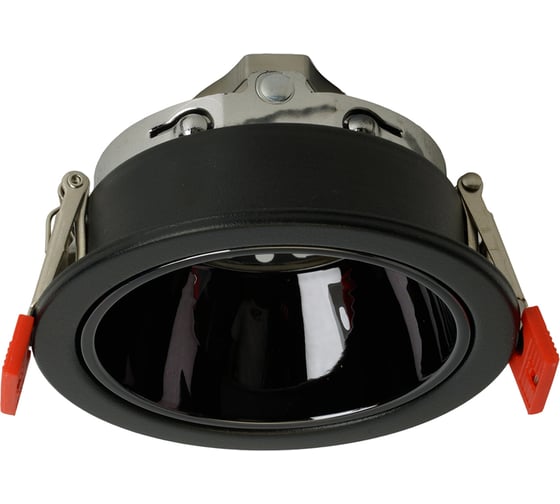 Изображение товара Светильник встраиваемый FERON DL3102 потолочный MR16 G5.3 черный + черный хром, 51402