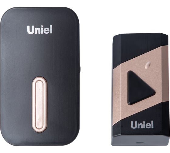 Изображение товара Звонок беспроводной Uniel UDB-095W-R1T1-38S-BL/GL UL-00011370