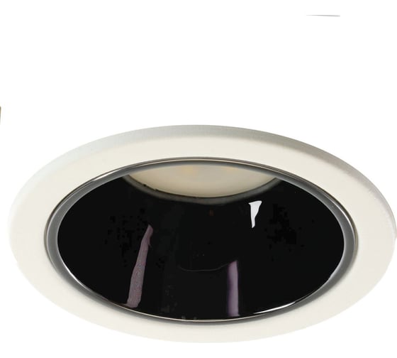 Изображение товара Светильник встраиваемый FERON DL3102 потолочный MR16 G5.3 белый + черный хром, 51399