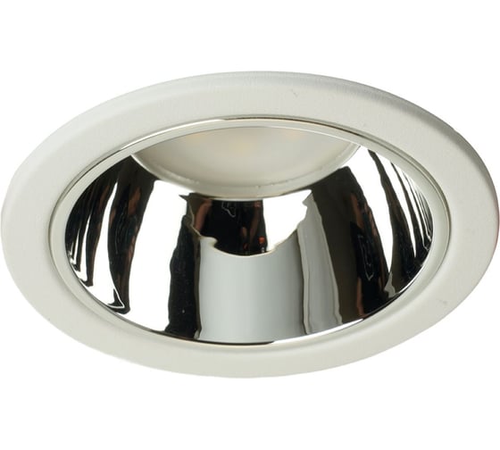 Изображение товара Светильник встраиваемый FERON DL3102 потолочный MR16 G5.3 белый + хром, 51400