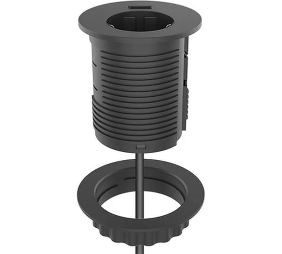 Изображение товара Розеточный блок FABRIKA MVK POWER GROMMET черный G5201-1UC