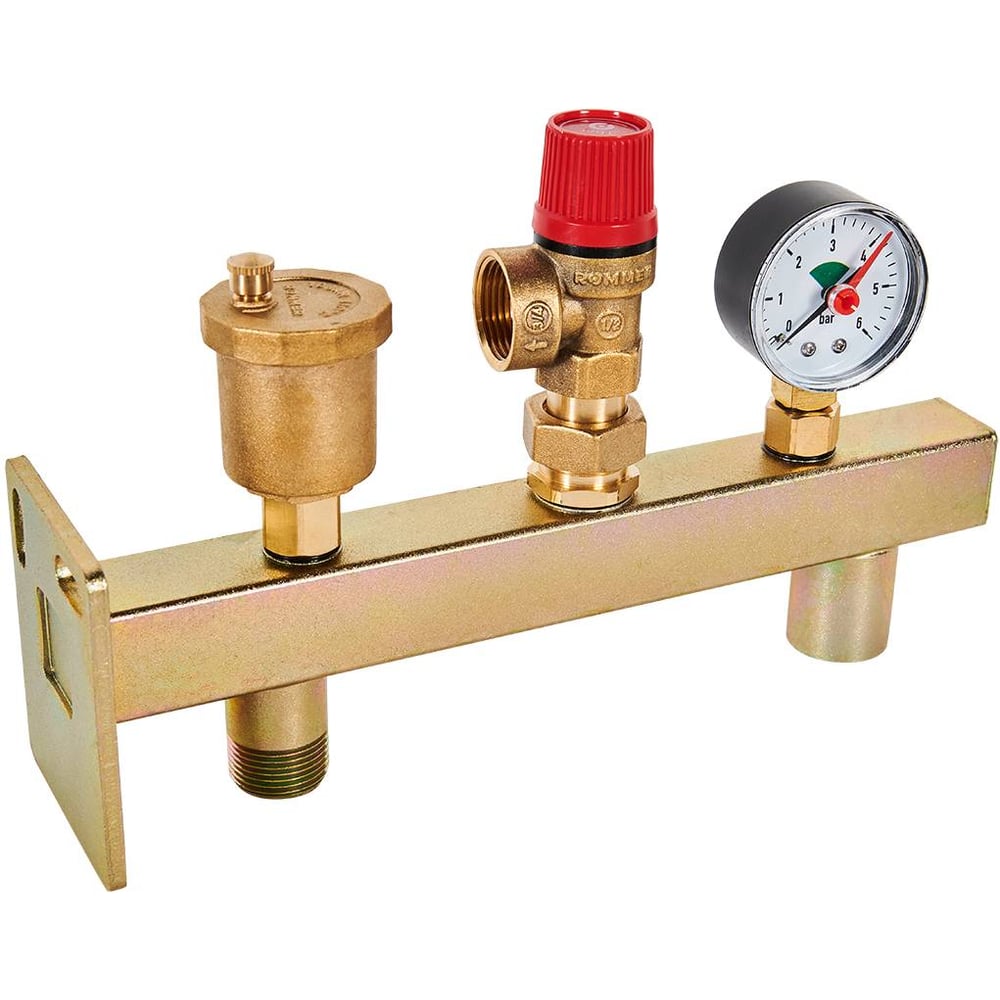 Изображение товара Группа подключения мембранного бака ROMMER 3 бар 3/4