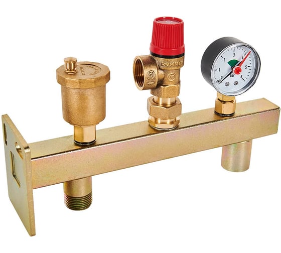 Изображение товара Группа подключения мембранного бака ROMMER 3 бар, 3/4 RVS-0006-013020 RG0092LPJR7UHF