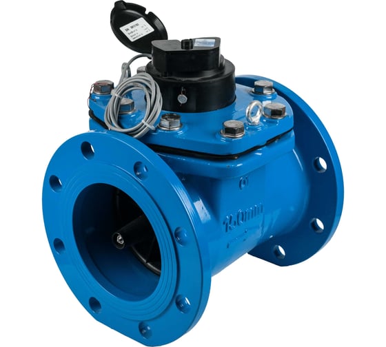 Изображение товара Счетчик воды турбинный ДЕКАСТ СТВХ-150 "СТРИМ" класс "С", с импульсным выходом типа "открытый коллектор" (МИД И) (IP68) 711-150-304