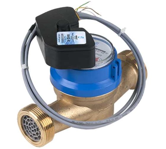 Изображение товара Счетчик воды ДЕКАСТ ОСВХ-32 "НЕПТУН" с импульсным выходом типа "открытый коллектор" (МИД И) 76-32-299