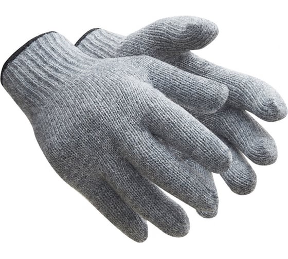 Изображение товара Трикотажные утепленные перчатки-вкладыши из полушерсти АМПАРО Лайка, р-р 11 464655-11