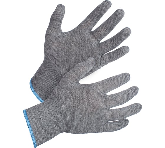 Изображение товара Перчатки-вкладыши из полушерсти АМПАРО Вульф, р-р 10, 2 пары 439030-10