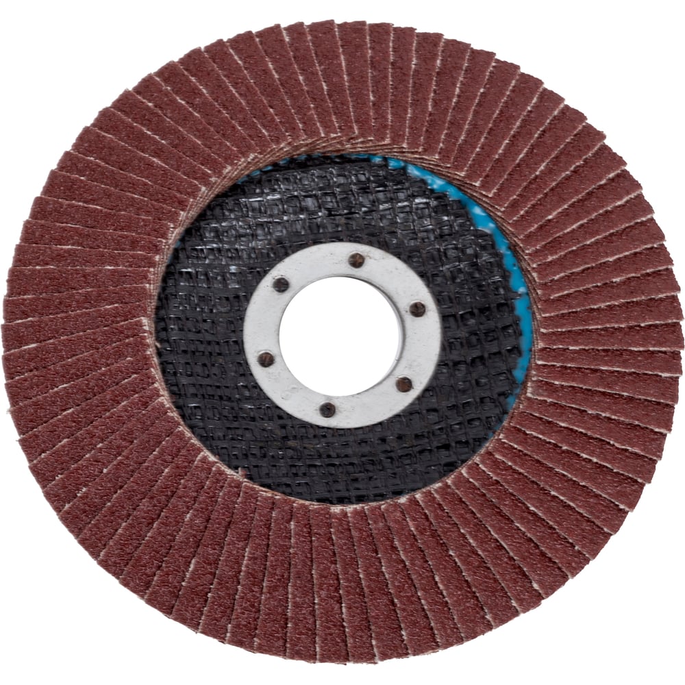 Изображение товара Шлифовальный круг лепестковый TOLSEN 77223 125x22.2 мм P80 для дерева и металла