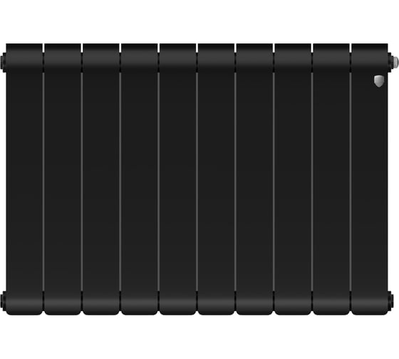 Изображение товара Радиатор биметаллический Royal Thermo Infinity 500 Noir Sable 10 секций НС-1629681