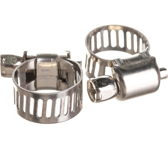Изображение товара Червячный хомут Park 2шт 8-12 мм, нержавеющая сталь 101198