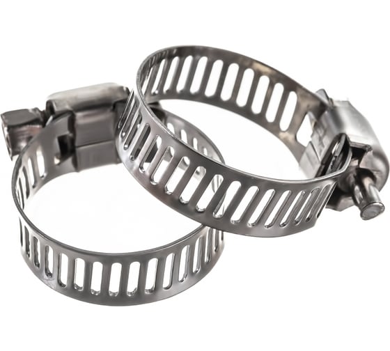 Изображение товара Червячный хомут Park 2шт 13-26 мм, нержавеющая сталь 101206