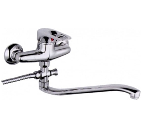 Изображение товара Смеситель для ванны и умывальника FRAP 40к F2128-В S-нос 509382