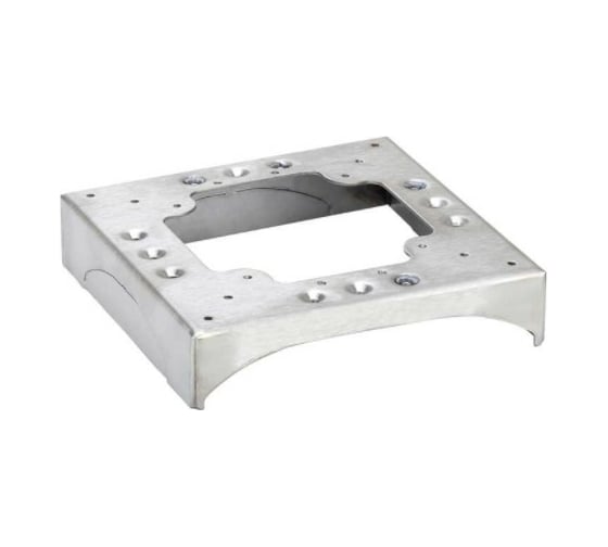 Изображение товара Соединительный цоколь Simon 3 перф. к/к 85x18мм, 1 отверст. к/к 130х18мм, сталь KTA813-8