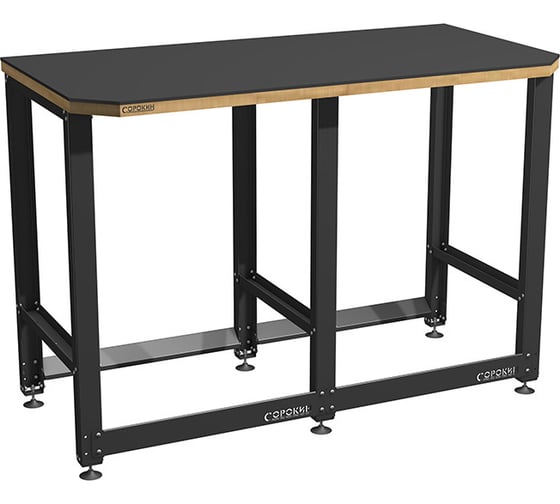 Изображение товара Верстак Сорокин Standart с металлической столешницей и траверсами для хранения колёс 35.43