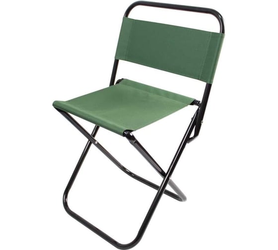 Изображение товара Складной стул со спинкой Ecos DW-1004C зеленый 993073