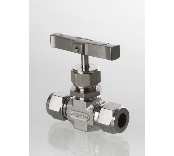 Изображение товара Игольчатый вентиль Hy-Lok серии nv, проходной 1/2 - 1/2 NV3-H-8T