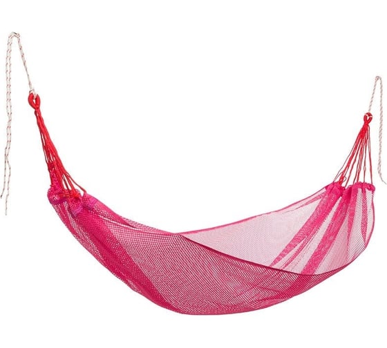 Изображение товара Гамак-сетка Ecos HM-337 поливискоза, с чехлом, р-р 200х120 см, розовый 009337