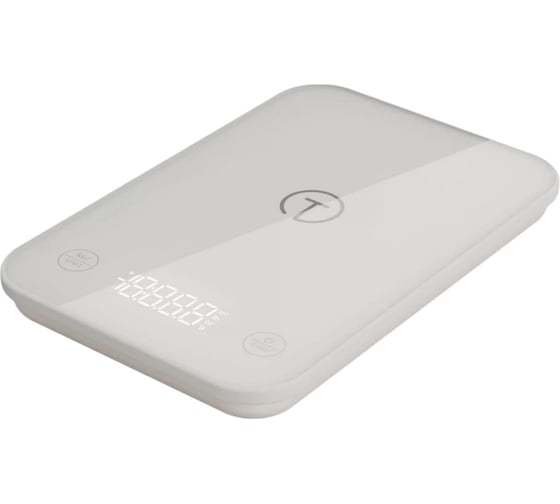 Изображение товара Умные электронные кухонные весы TITAN electronics до 5 кг EKTIE006WHITE