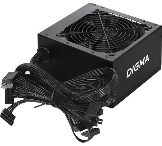 Изображение товара Блок питания DIGMA ATX 400W DPSU-400W (20+4pin) 120mm fan 3xSATA RTL 2019503