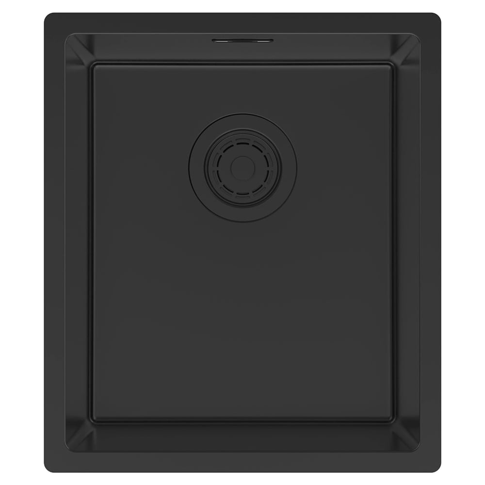 Изображение товара Кухонная мойка Paulmark LASSAN 38 UNI нержавеющая сталь матовая черная