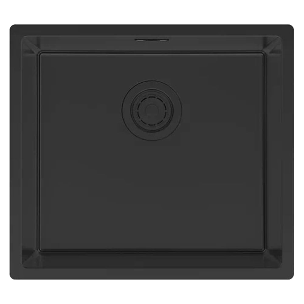 Изображение товара Мойка Paulmark LASSAN 49 UNI нержавеющая сталь черный матовый 490x440 мм
