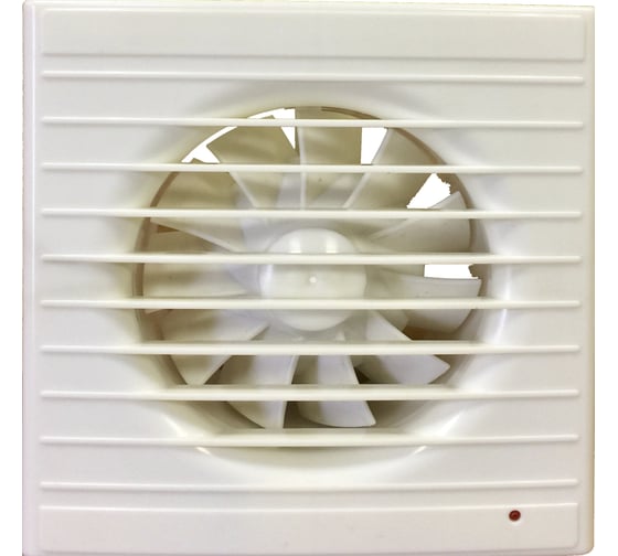 Изображение товара Вентилятор осевой, вытяжной ВИЕНТО с таймером, с обратным клапаном, 130 м³/ч 100СТК