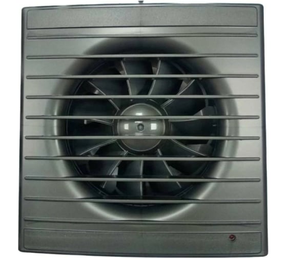 Изображение товара Вентилятор осевой, вытяжной ВИЕНТО с таймером, малошумный, с обратным клапаном, 130 м³/ч, gray metal, шарикоподшипник 100СТК STILL gray-B
