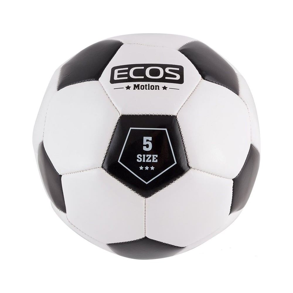 Футбольный мяч Ecos мяч волейбольный torres resist v321305 pu гибридная сшивка 12 панелей р 5