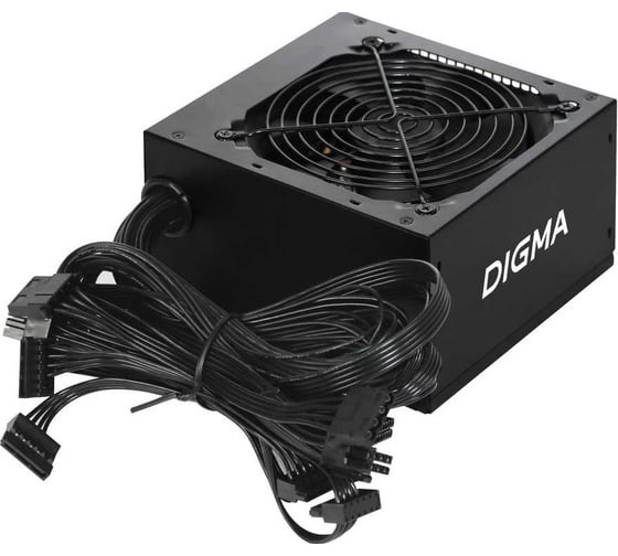 Изображение товара Блок питания DIGMA ATX 550W DPSU-550W (20+4pin) 120mm fan 4xSATA RTL 2019506