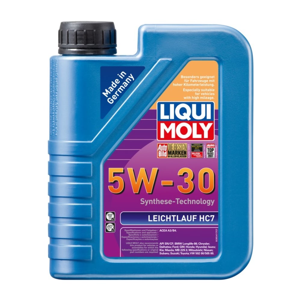 Моторное масло LIQUI MOLY 8461 Leichtlauf HC 7 5W-30; - фото 1