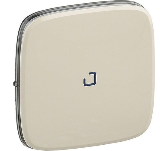 Изображение товара Лицевая панель для переключателя промежуточного с подсветкой/индикацией Legrand Valena ALLURE слоновая кость 755276