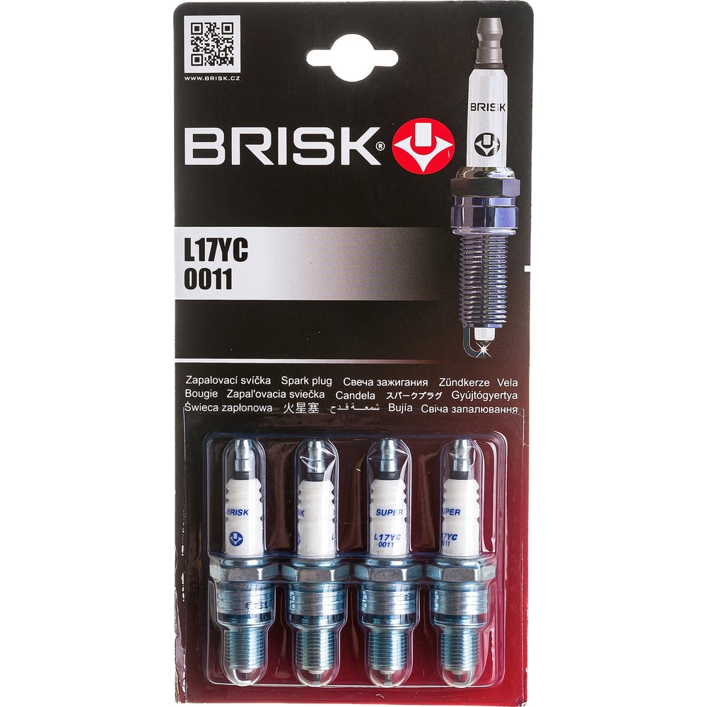 Свеча зажигания ГАЗ 406/инжектор BRISK свеча зажигания ваз 2108 2112 инжектор 8кл brisk