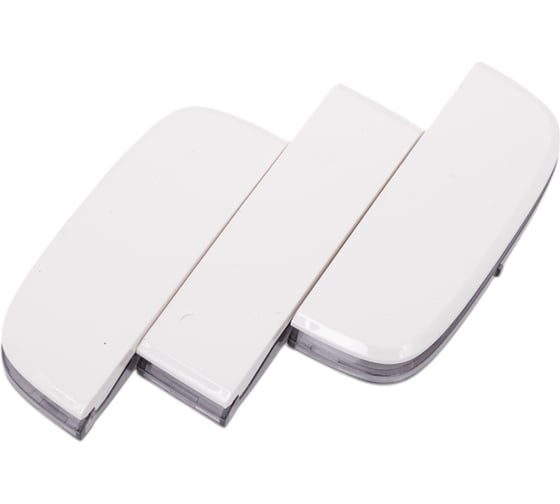 Изображение товара Лицевая панель для выключателя трехклавишного Legrand Valena ALLURE белая 755035