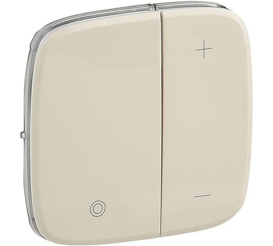 Изображение товара Лицевая панель для кнопочного светорегулятора Legrand Valena ALLURE слоновая кость 752086