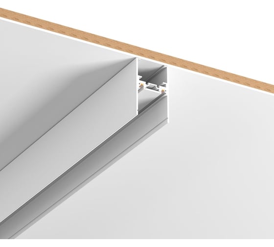 Изображение товара Шинопровод ST LUCE SKYFLAT накладной/подвесной, белый, длина 2000мм ST068.529.00