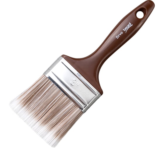 Изображение товара Плоская кисть BEOROL пластиковая ручка 3" fdxlru 271733