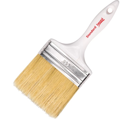 Изображение товара Плоская кисть BEOROL пластиковая ручка 100x15 мм ue100ru 271746