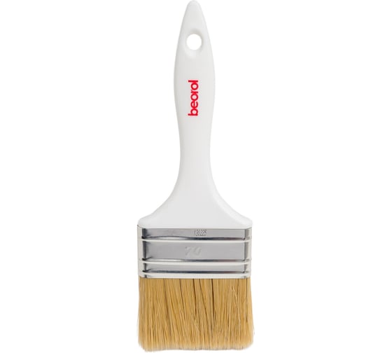 Изображение товара Плоская кисть BEOROL пластиковая ручка 70x15 мм ue70ru 271744