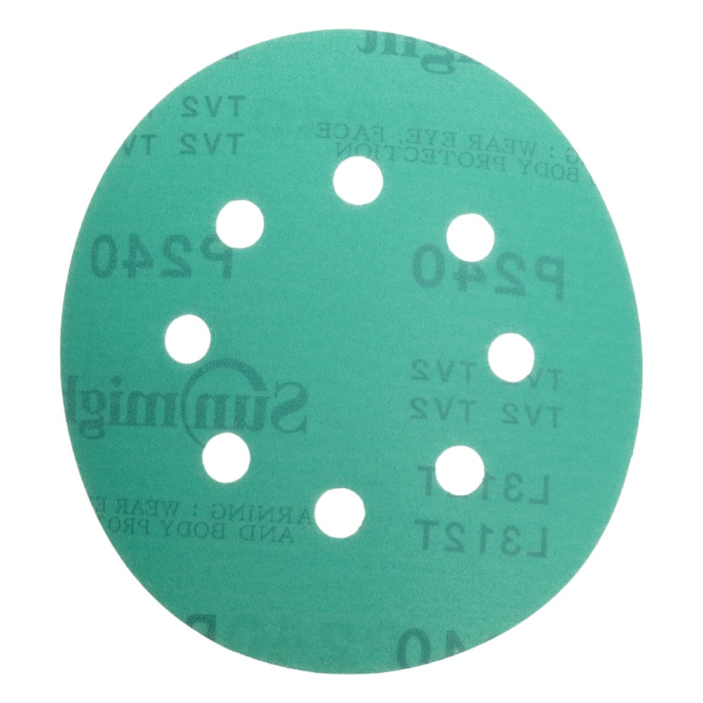 Изображение товара Круг шлифовальный FILM L312T 125 мм 240 P на липучке 5 шт SUNMIGHT