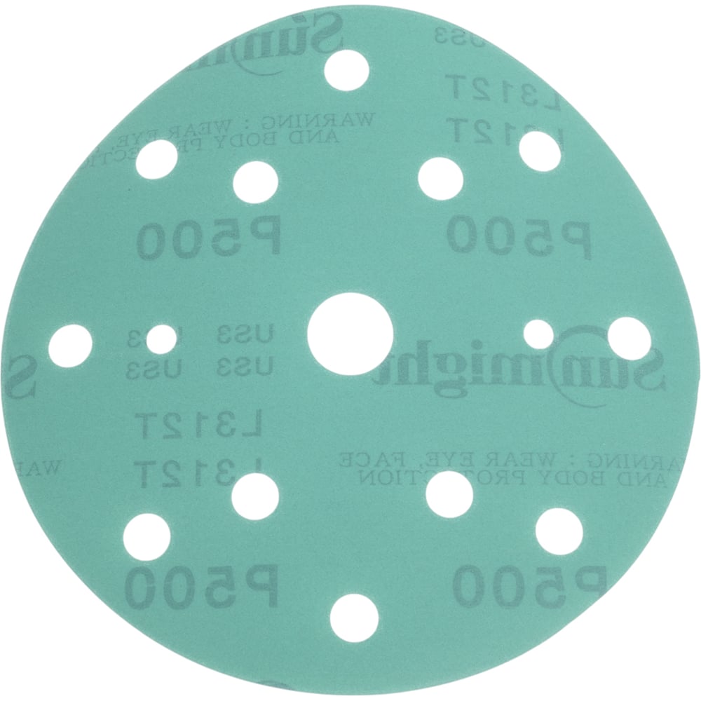 Изображение товара Круг шлифовальный FILM L312TV 150 мм на липучке 100 шт P500 SUNMIGHT
