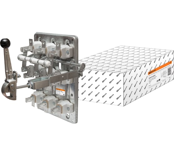 Изображение товара Рубильник TDM ELECTRIC РПС-1/1П У3 100А, правый привод, без плавких вставок SQ0730-0025