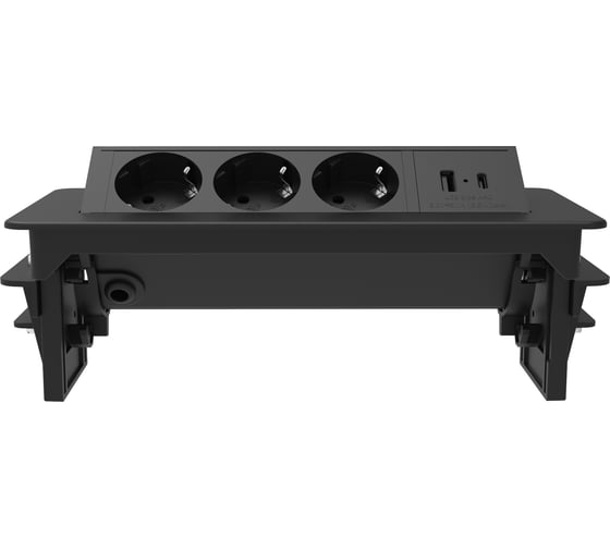 Изображение товара Розеточный блок FABRIKA MVK POWER BOX черный G4703-2AC