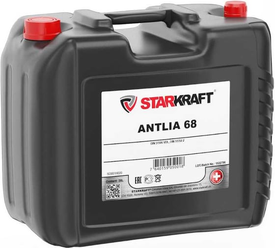 Изображение товара Масло компрессорное STARKRAFT ANTLIA 46 DIN 51506 VDL 20 л TECNOL AN5488020